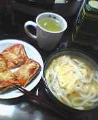 今日の朝昼兼用ご飯