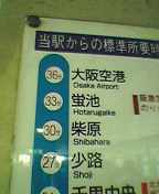 門真市駅から