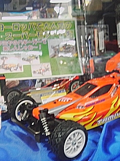 エンジン稼働なラジコン