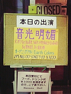 今日のバナナホール