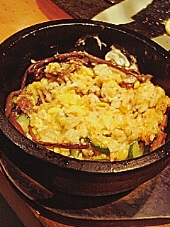 石焼きビビンバ１１００円