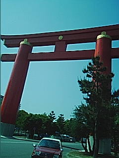 平安神宮の鳥居