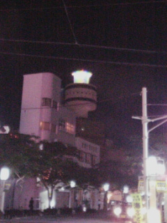 夜の那覇タワー