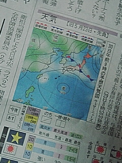 新聞の天気図