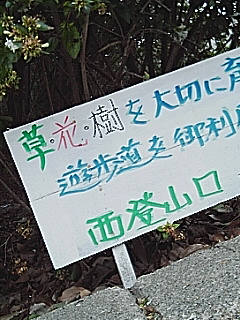登山開始