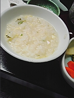 ご飯投入