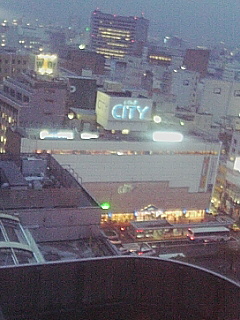 宿からの眺め