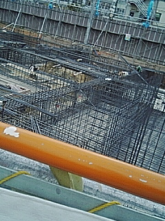 某所建築工事模様