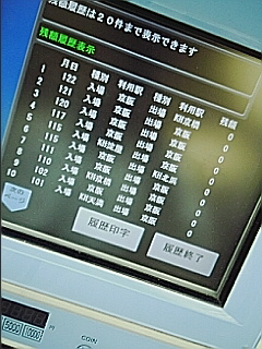 明細表示