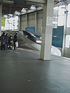 レールスター乗車