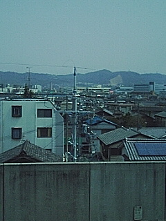 本日の黄砂