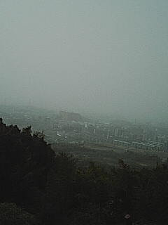 昨日の黄砂
