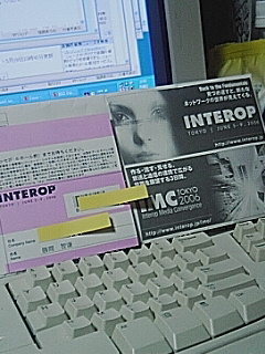 展示会入場バッジ
