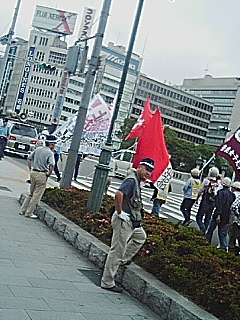小泉首相訪米反対