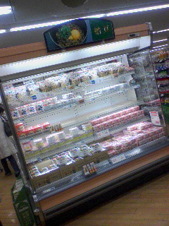 納豆売り場