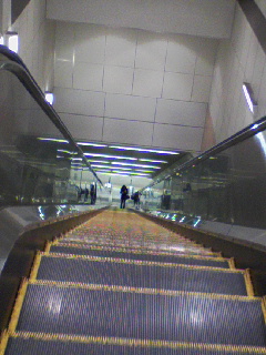 大井町りんかい線側エスカレーター