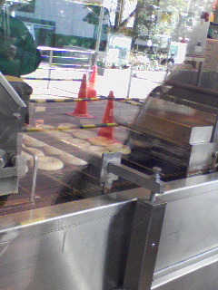 油田に投入