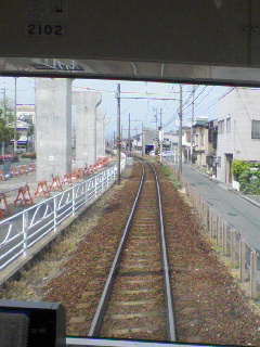 線路が単線