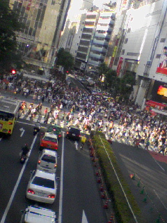 渋谷の交差点