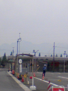 山が見える風景