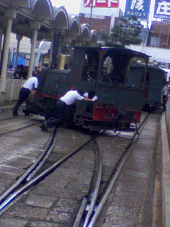 坊っちゃん列車機関車