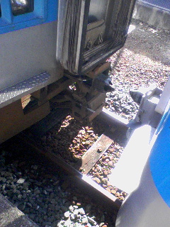 列車切り離し