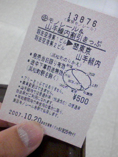 割引きっぷ