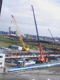羽田空港拡張工事