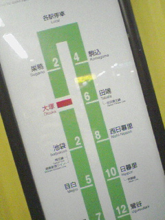 夜の散歩