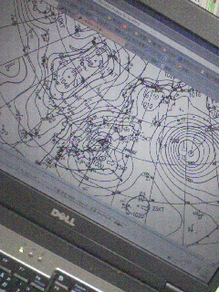 地上天気図