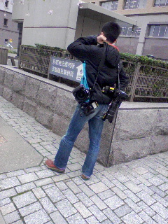 プレス関係者
