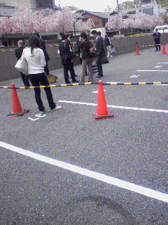 受け付け５分前