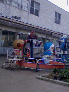 高島屋の屋上