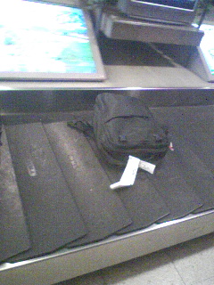 手荷物受け取り