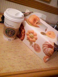 飲み物はスタバ