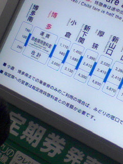 切符はみどりの窓口のみ？