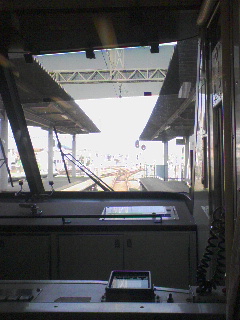 先頭車両に乗る