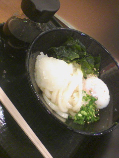 生醤油うどん