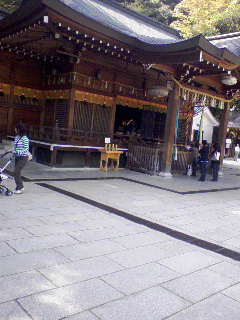 拝殿左