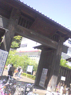 本門寺の門