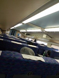 ２階に乗る
