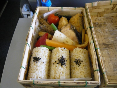 竹かご弁当