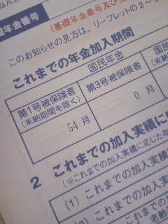 第２号被保険者の記録