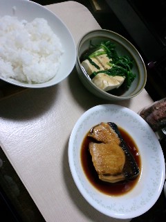 本日の夕食