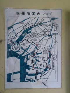 渡船場案内マップ