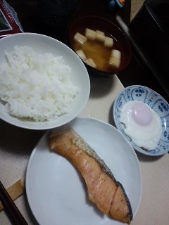 本日の朝食兼昼食