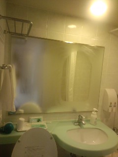 お風呂の鏡