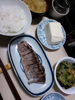 本日の夕食