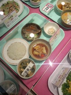 本日の昼食の見本