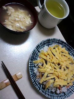 本日の朝食兼昼食